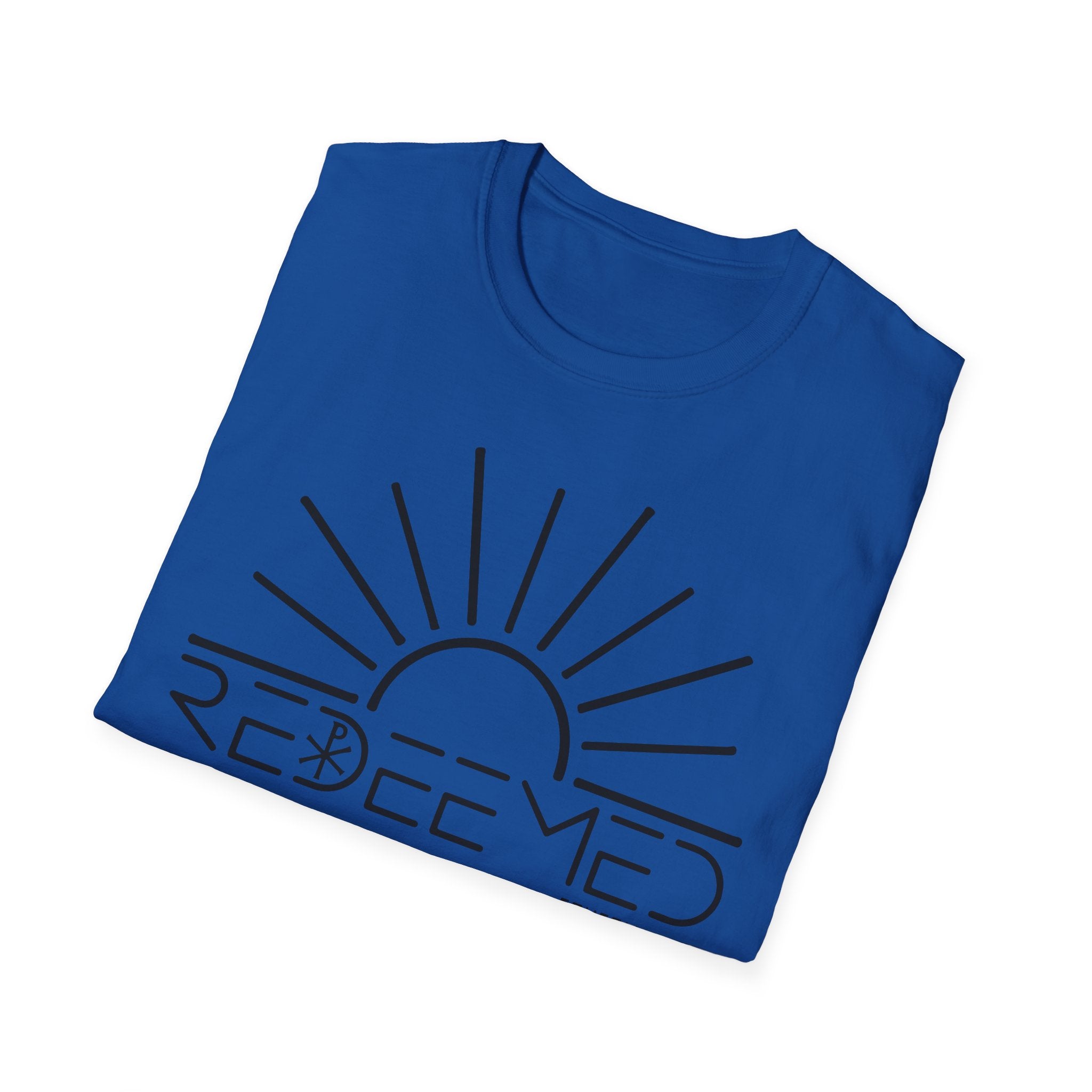 Redeemed Sunrise Christian T-Shirt — Inspirational Faith Tee